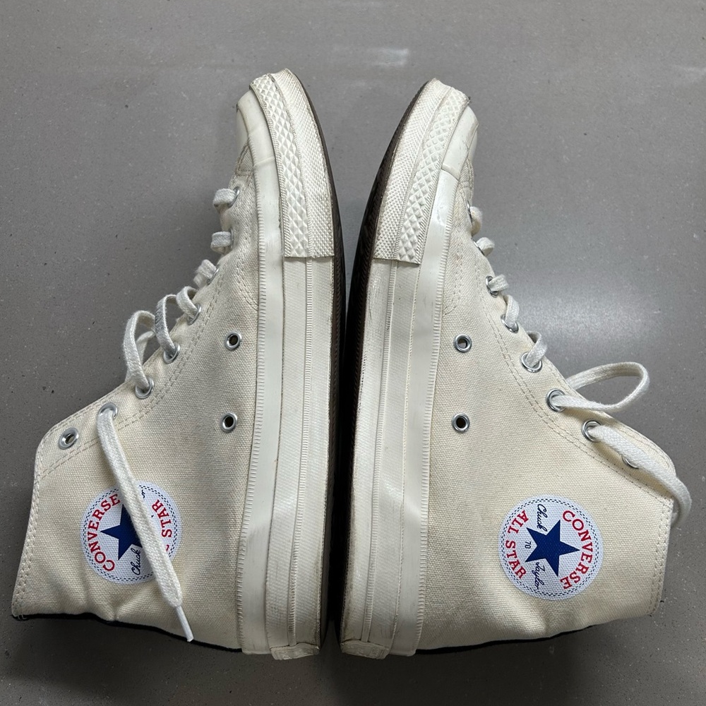Converse x PLAY Comme des Garçons Chuck 70 men size 9